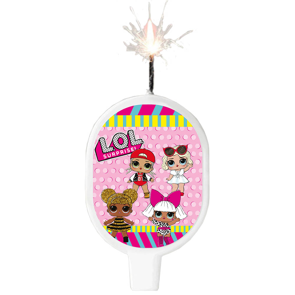 VELA SURTI INFANTIL LOL 
