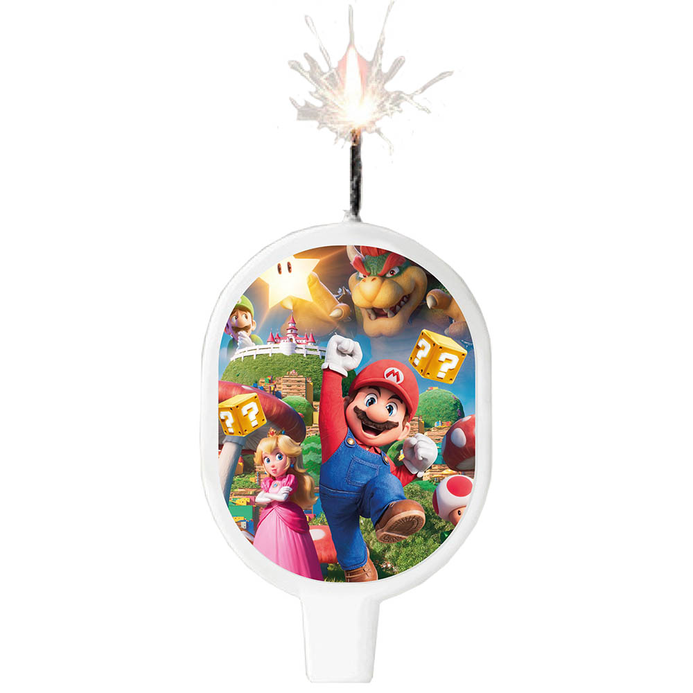 VELA SURTI INFANTIL MARIO BROSS 
