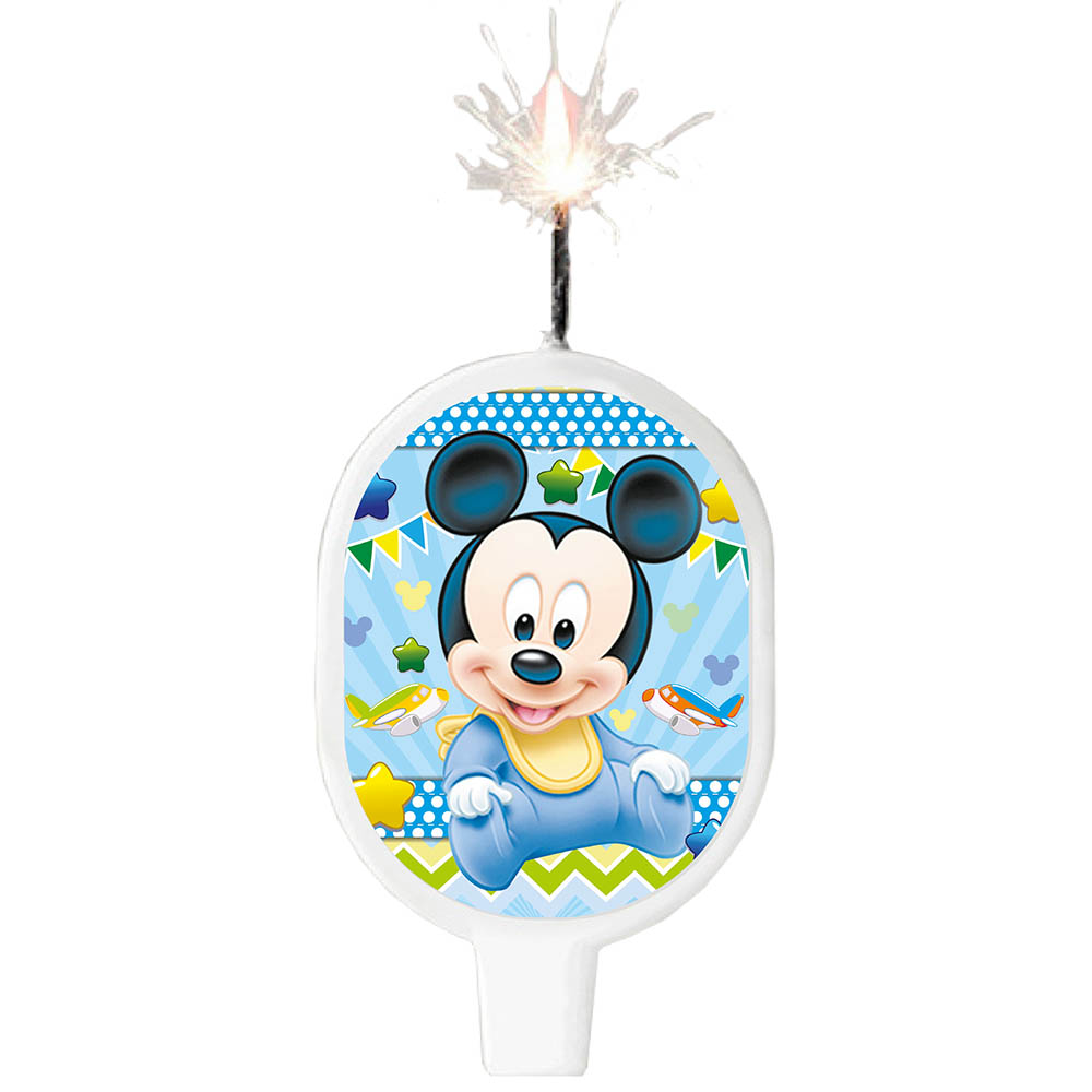 VELA SURTI TEMATICA MICKEY BEBE 