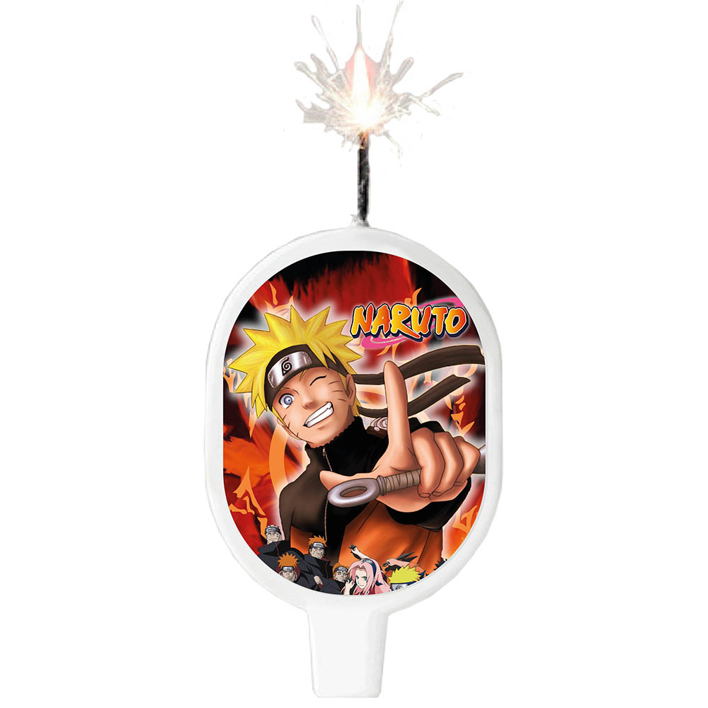 VELA SURTI INFANTIL NARUTO 