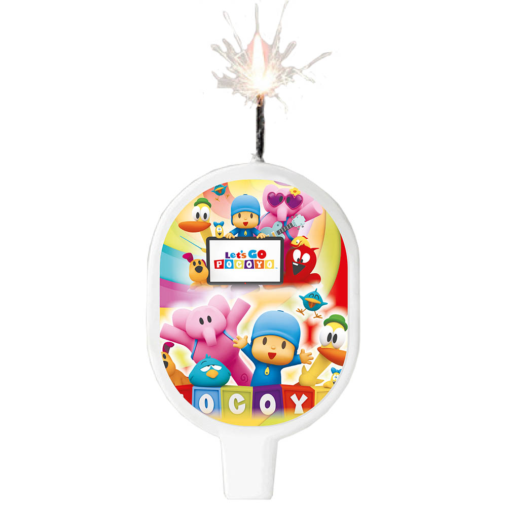 VELA SURTI INFANTIL POCOYO 