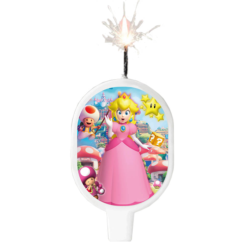 VELA SURTI INFANTIL PRINCESA PEACH  