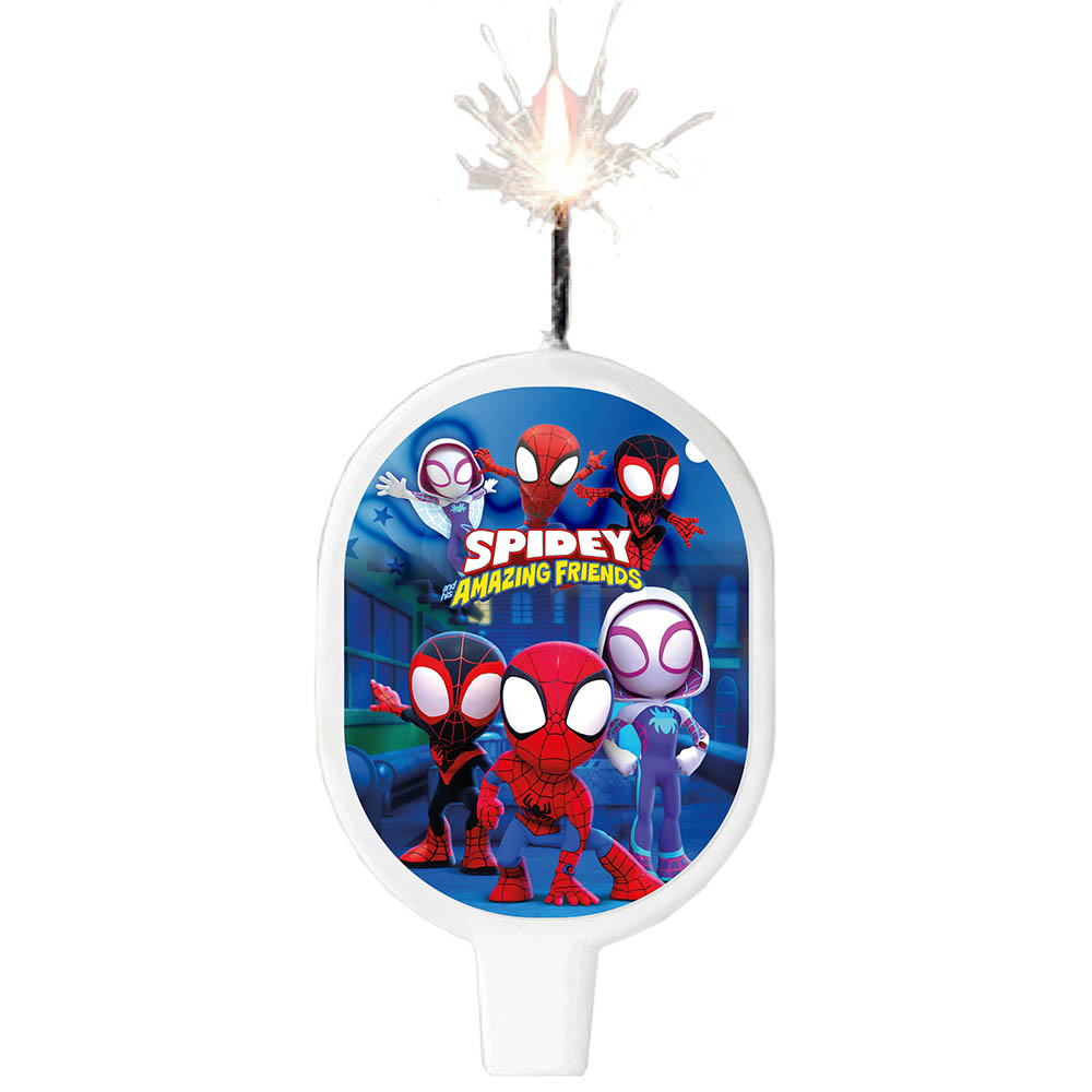 VELA SURTI INFANTIL SPIDEY Y SUS AMIGOS 