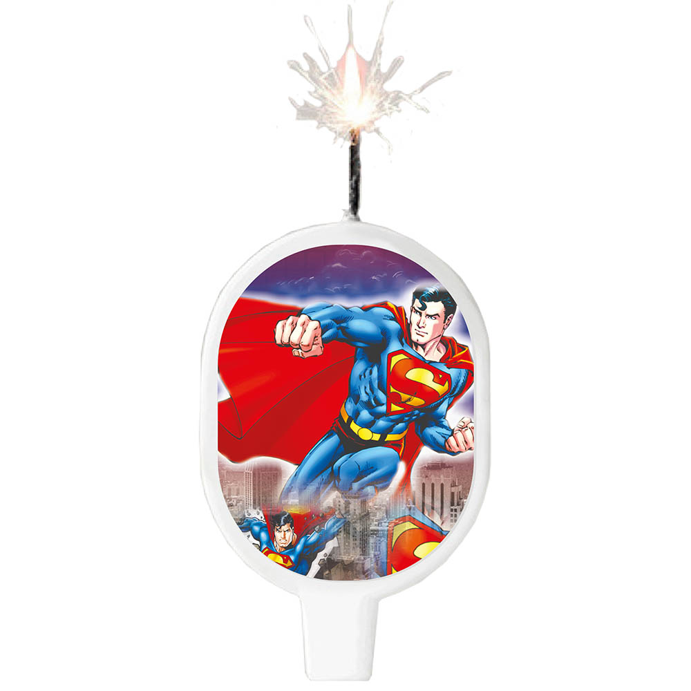 VELA SURTI INFANTIL SUPERMAN 