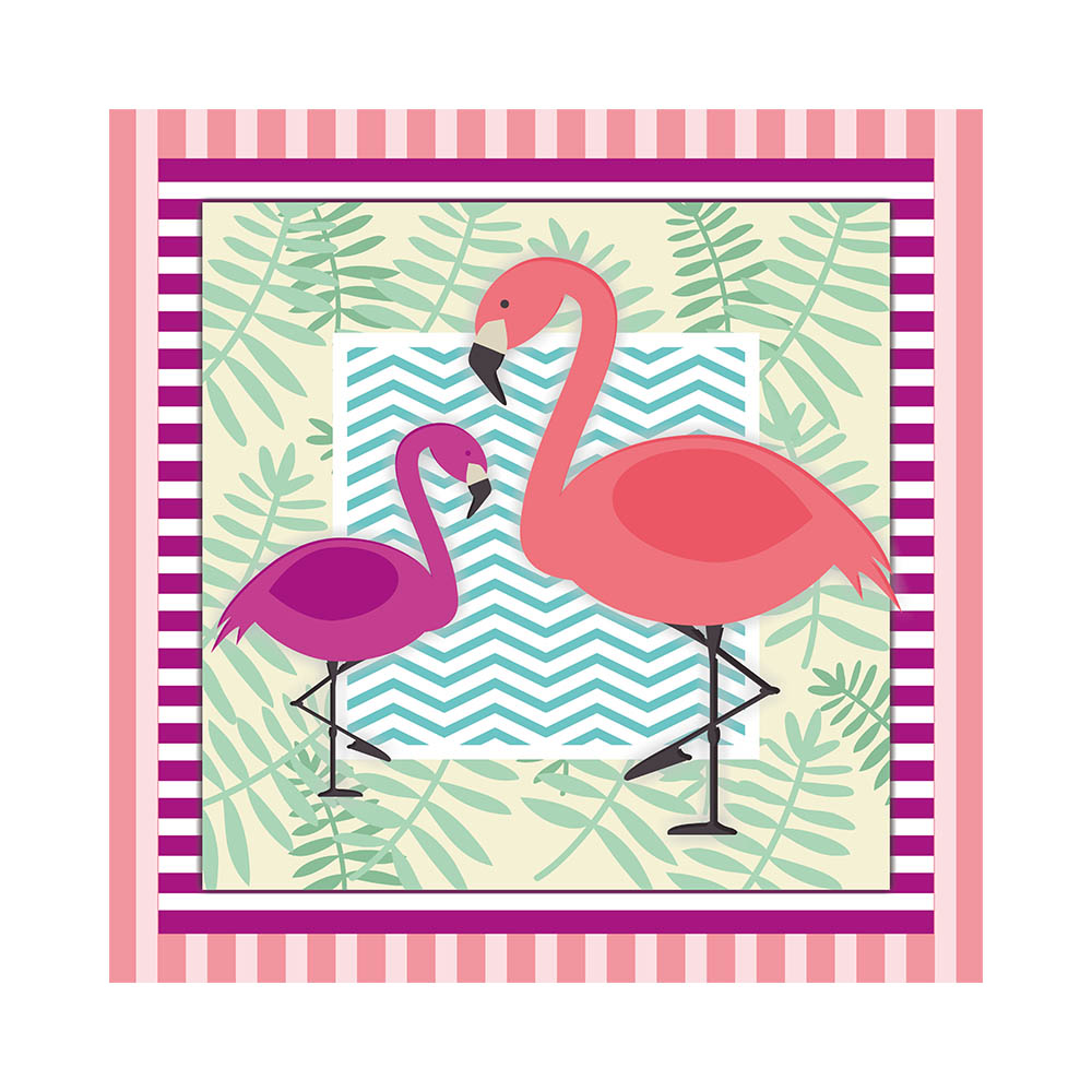SERVILLETA X15 FLAMINGO 