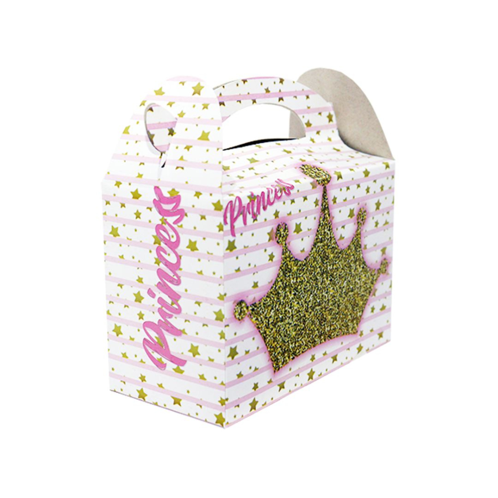CAJA TEMATICA X 6 CORONA DE PRINCESAS 