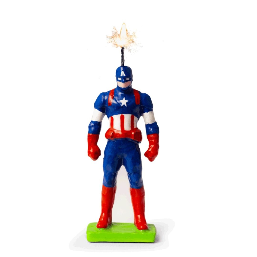 VELA SPLENDOR INFANTIL CAPITAN PERSONAJE 