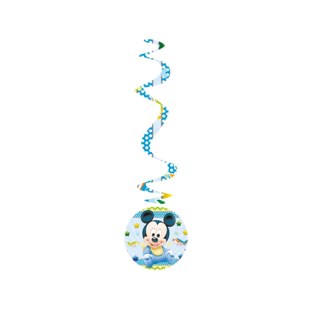 ESPIRAL TEMATICO X3 MICKEY BEBE 