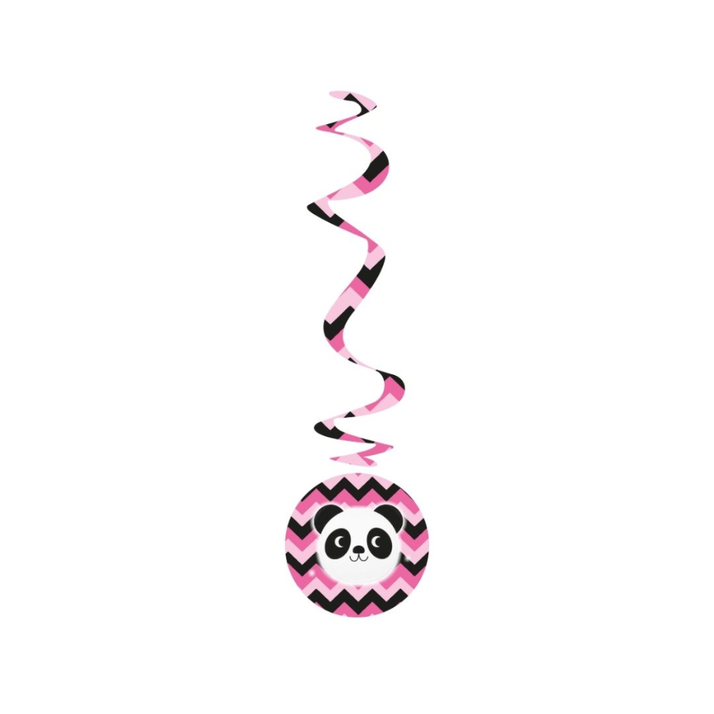ESPIRAL INFANTIL X3 PANDA ROSADA 