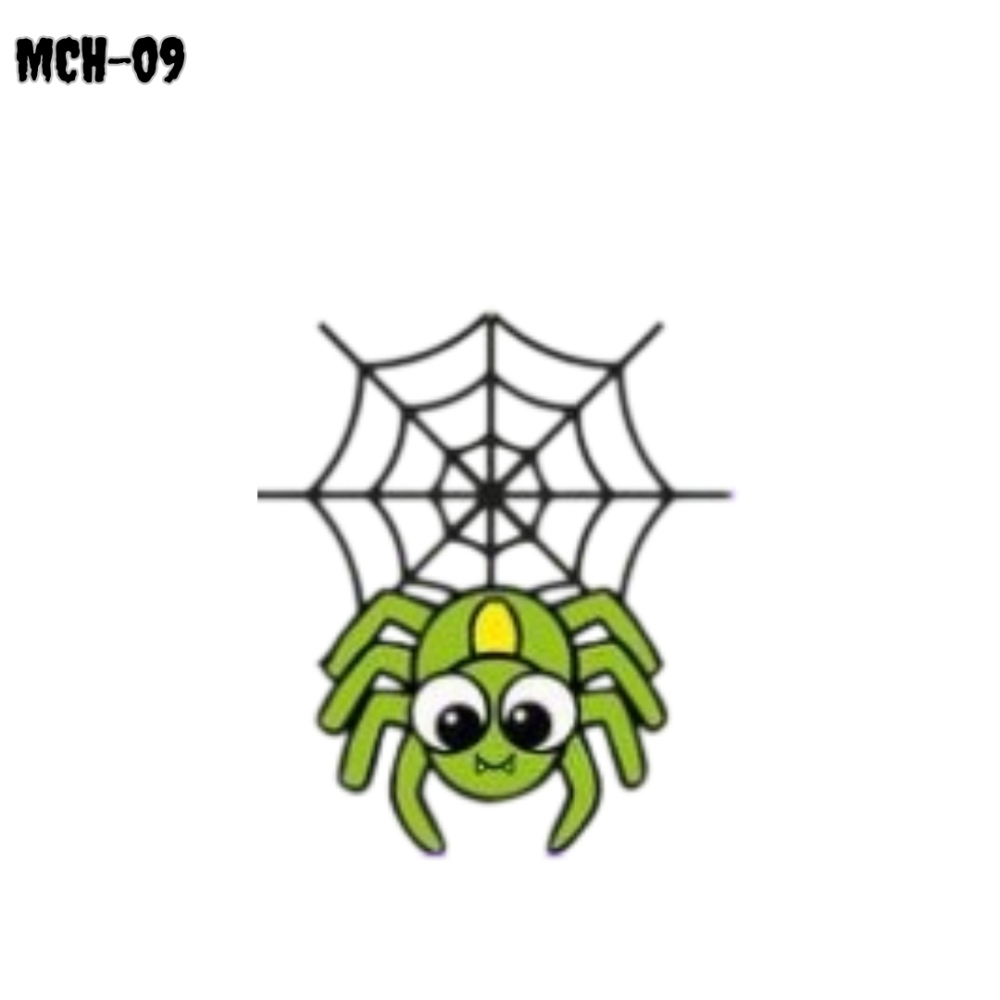 MOVIL CUERPO HALLOWEEN ARA?A VERDE