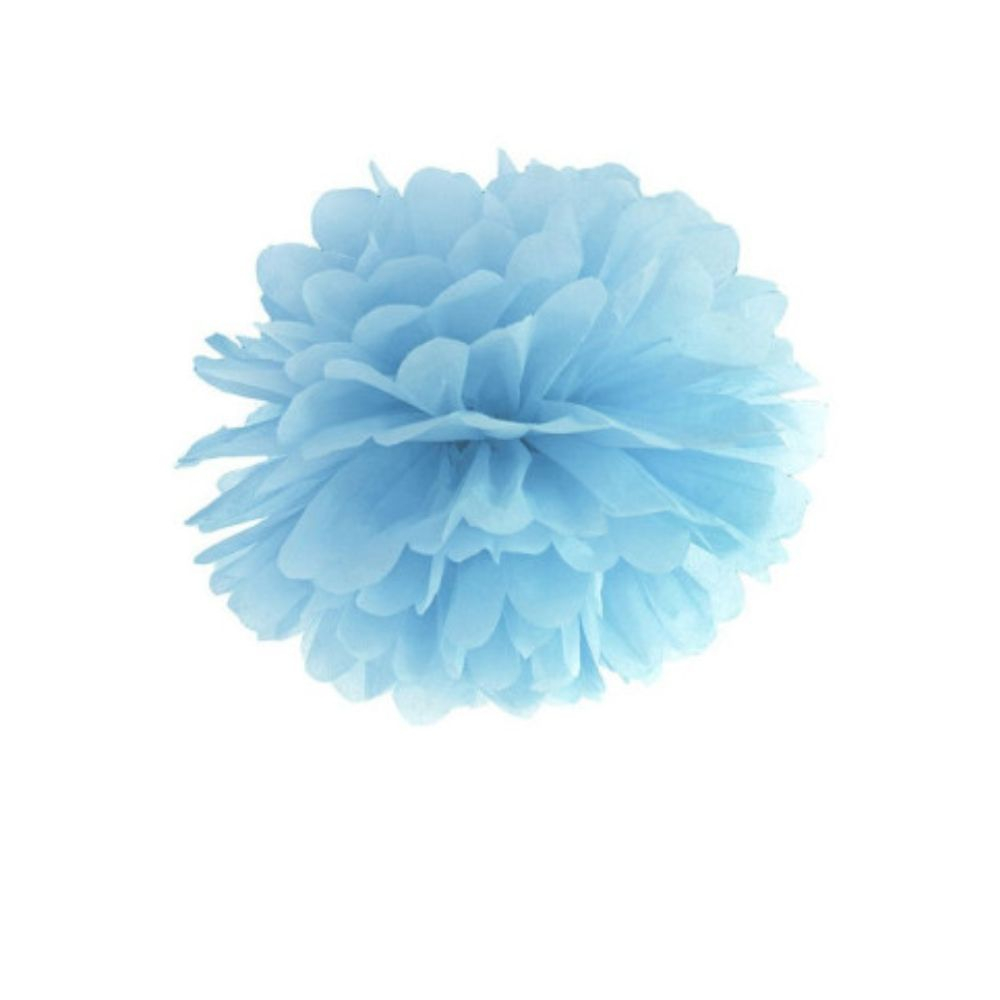 POMPON X3  AZUL CLARO