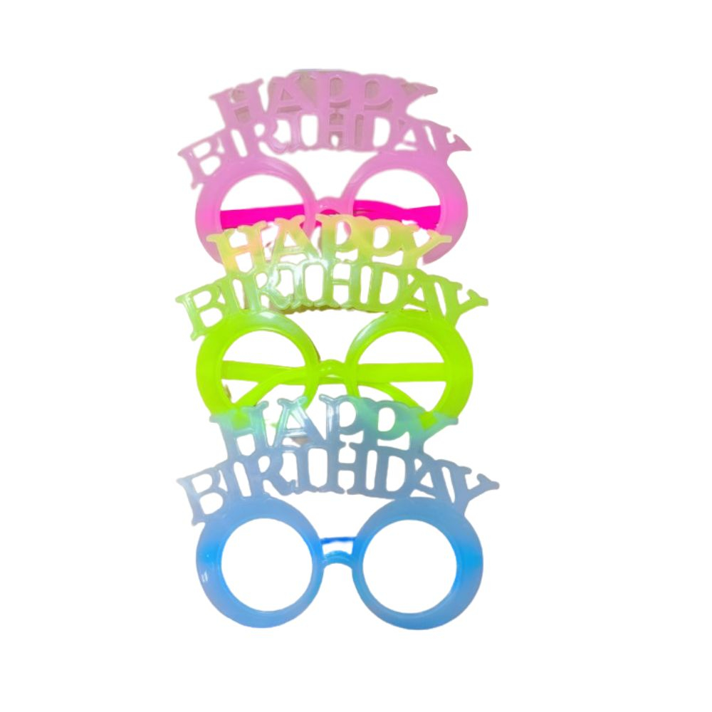 GAFA NEON  X12  HAPPY BIRTHDAY 