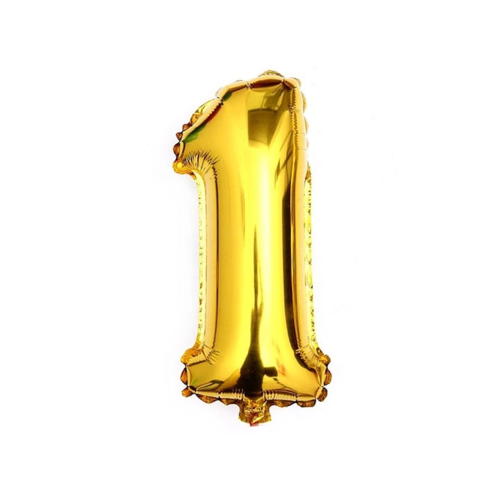 GLOBO METAL 16P #1 DORADO