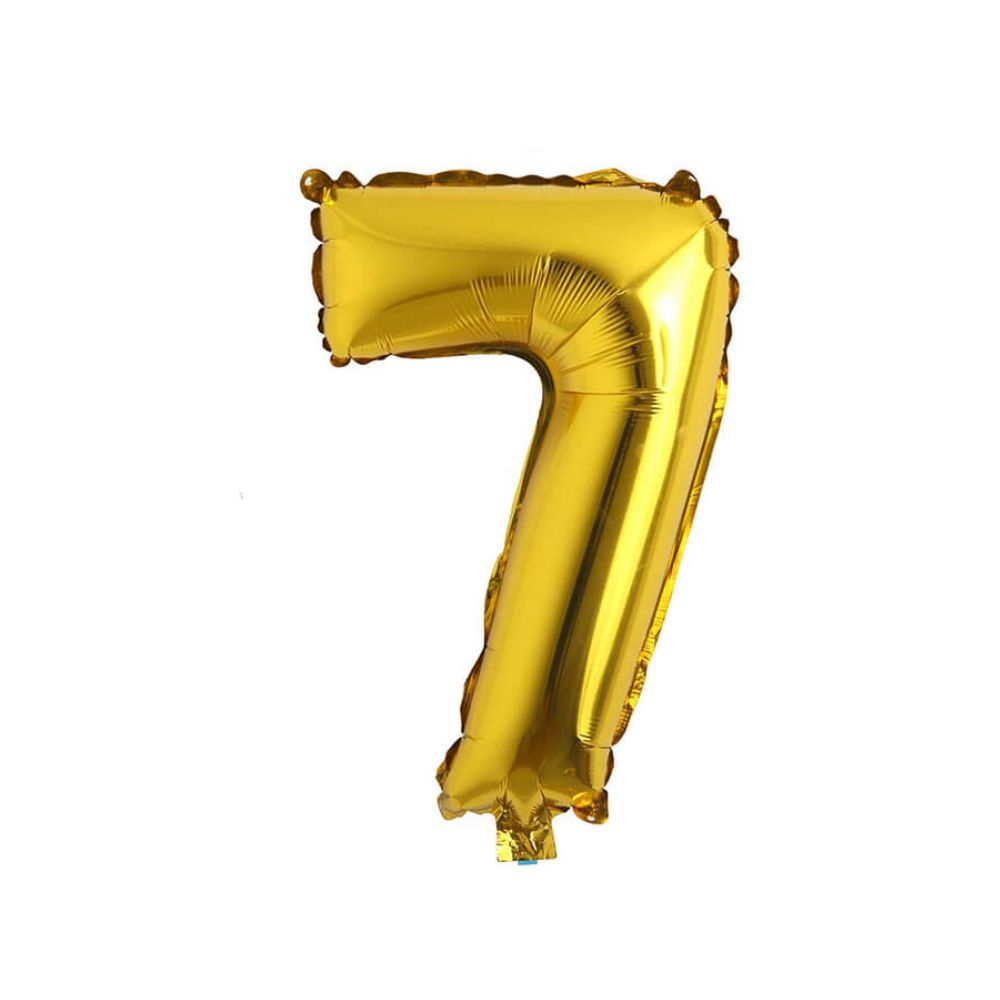 GLOBO METAL 16P #7 DORADO