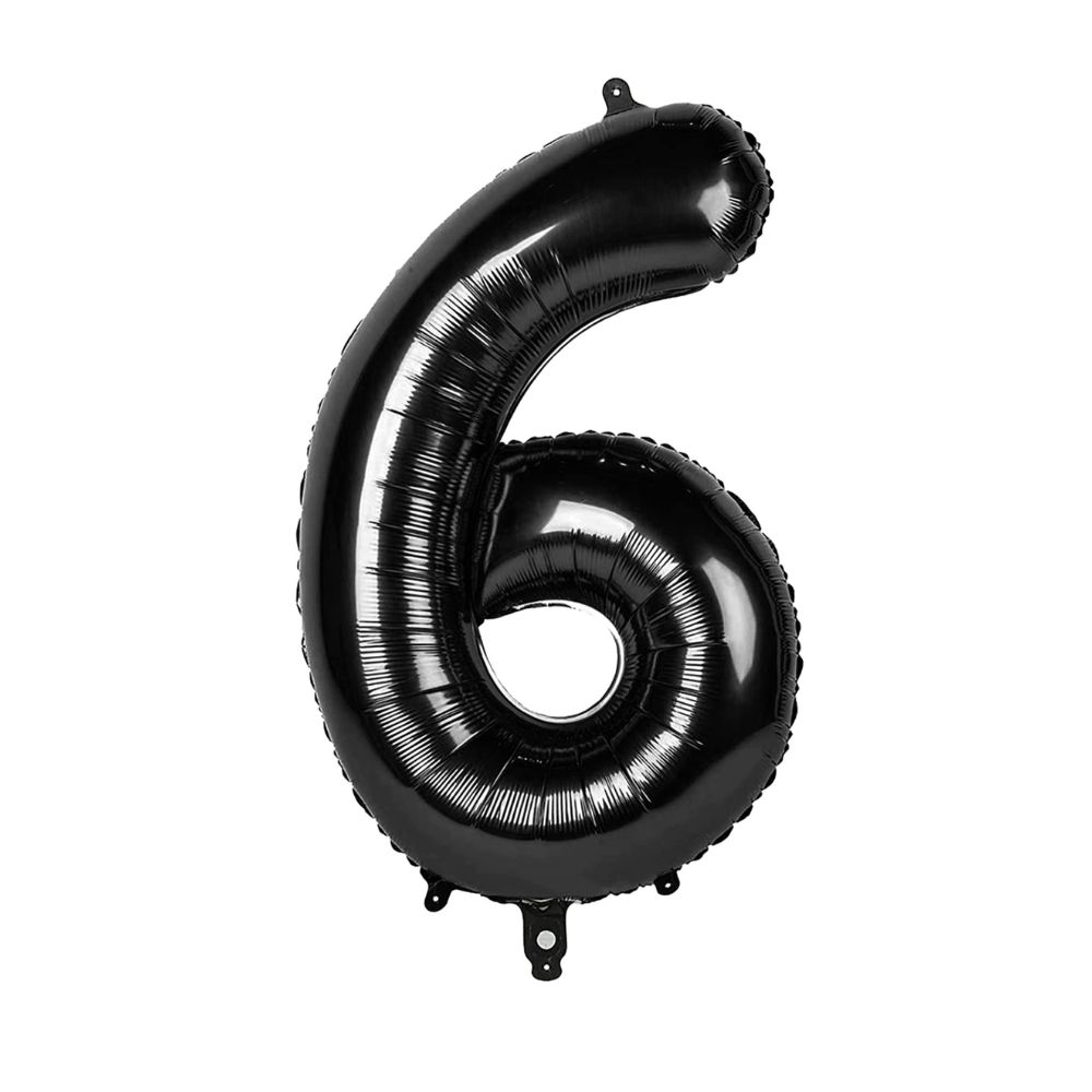 GLOBO METAL 16P #6 NEGRO