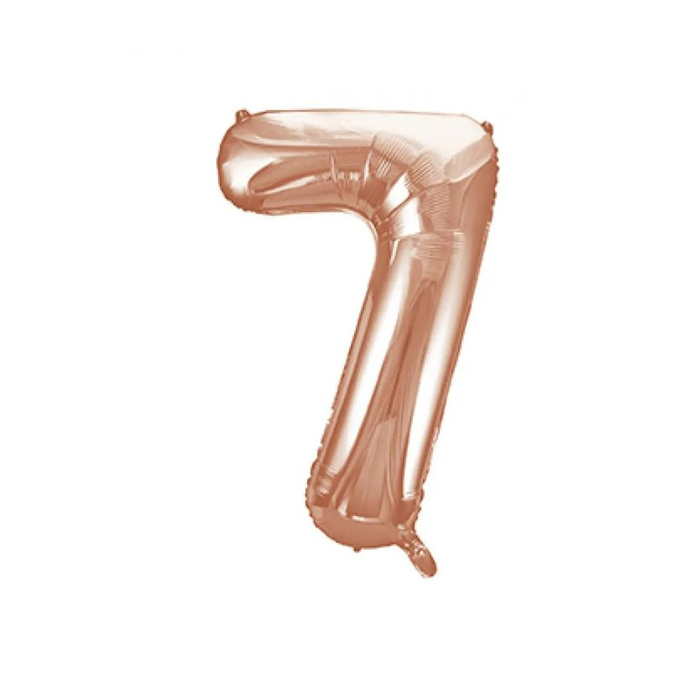 GLOBO METAL 16P #7 ORO ROSA