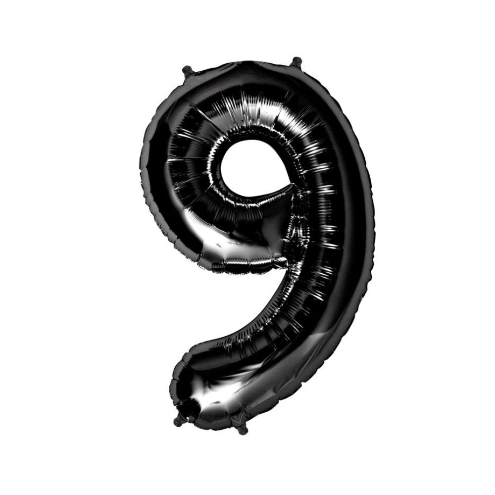 GLOBO METAL 16P #9 NEGRO