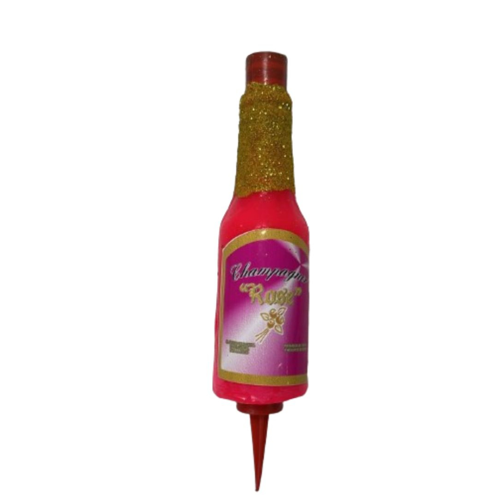 VELA BOTELLA VOLCAN   CHAMPAGNA