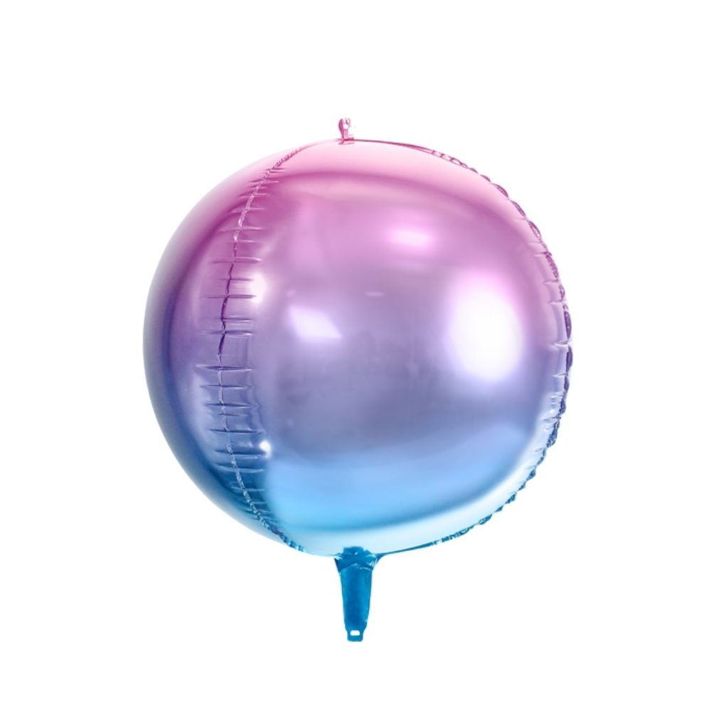 GLOBO METAL ORBIT   FUCSIA-AZUL
