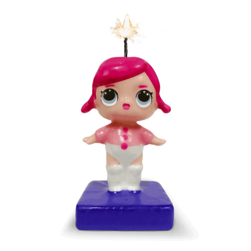 VELA SPLENDOR INFANTIL LOL FUCSIA