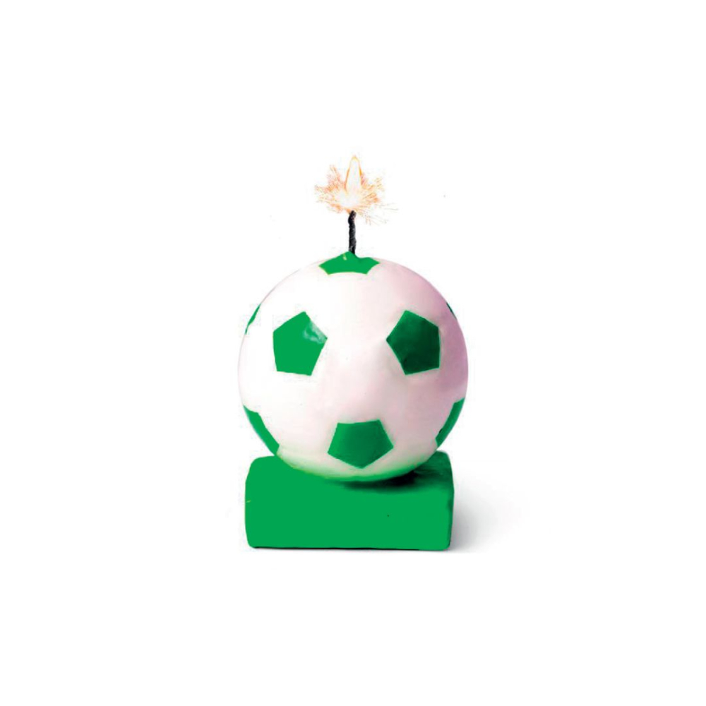 VELA SPLENDOR TEMATICA FUTBOL BALON VERDE