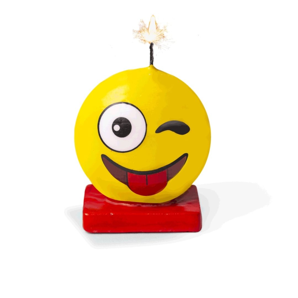 VELA SPLENDOR TEMATICA EMOTICONES LOCO