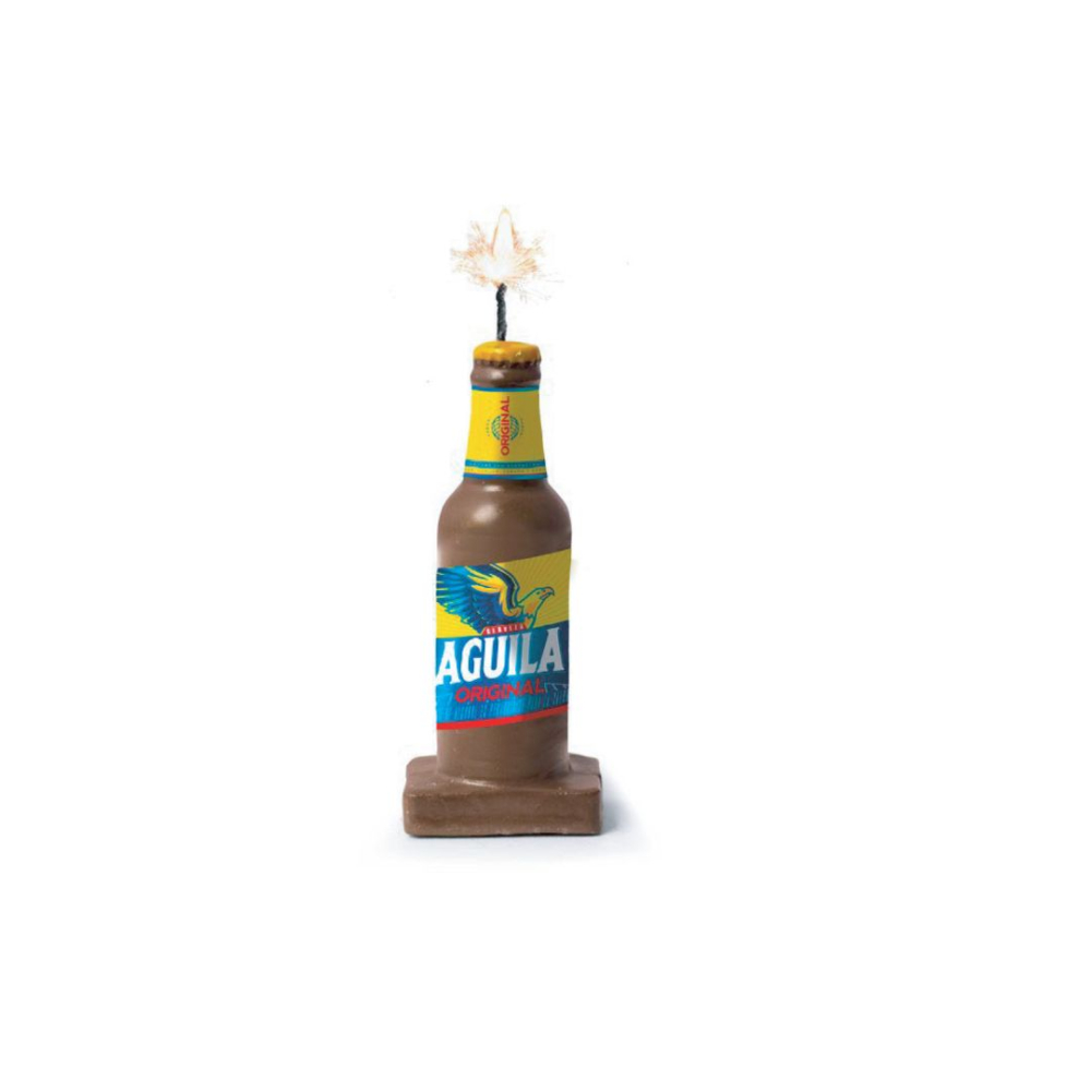 VELA SPLENDOR TEMATICA CERVEZA AGUILA