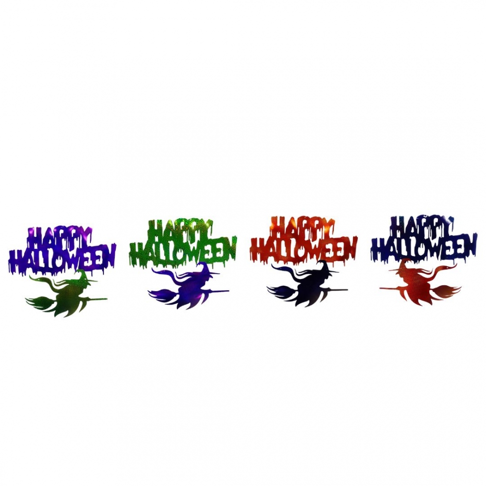 MOVIL HOLOGRAMA HALLOWEEN BRUJA 