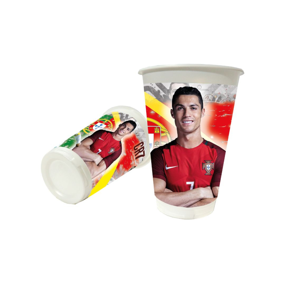 VASO TEMATICO X 12 CRISTIANO RONALDO 