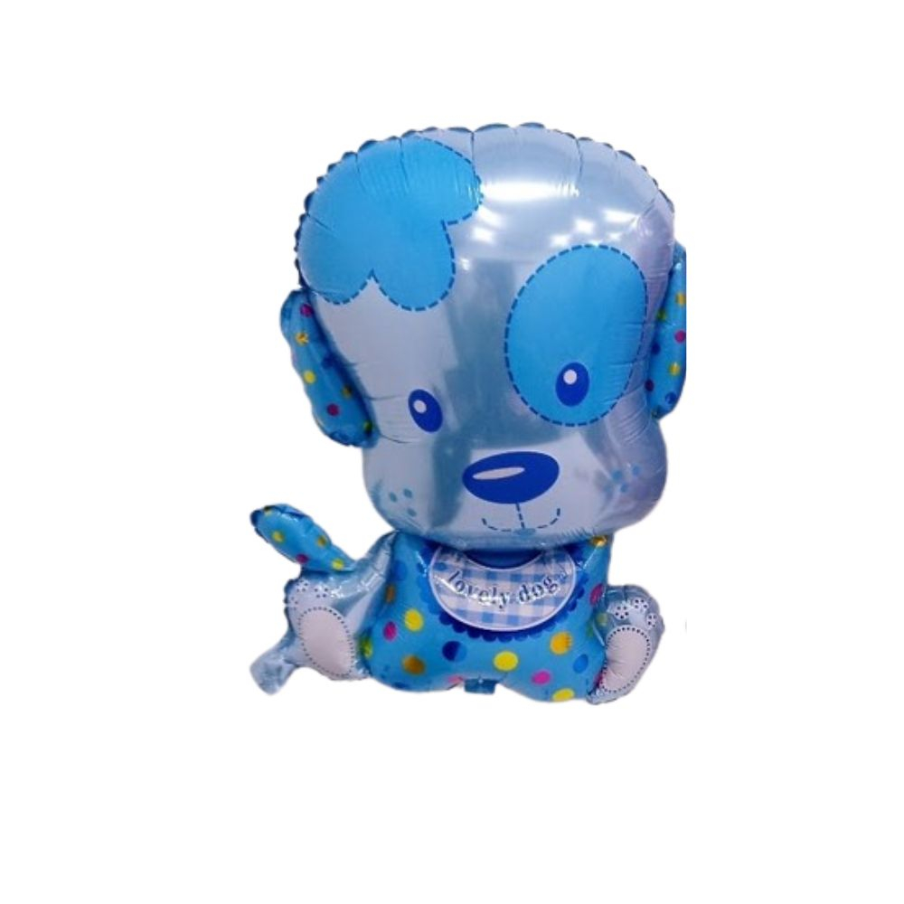 GLOBO PERROS  AZUL