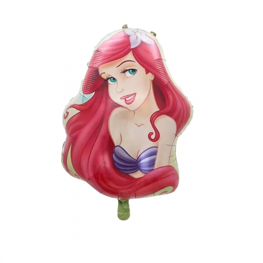 GLOBO SILUETA GRANDE PRINCESAS ARIEL