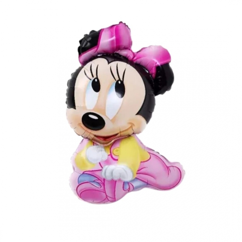 GLOBO SILUETA GRANDE MINNIE BEBE 
