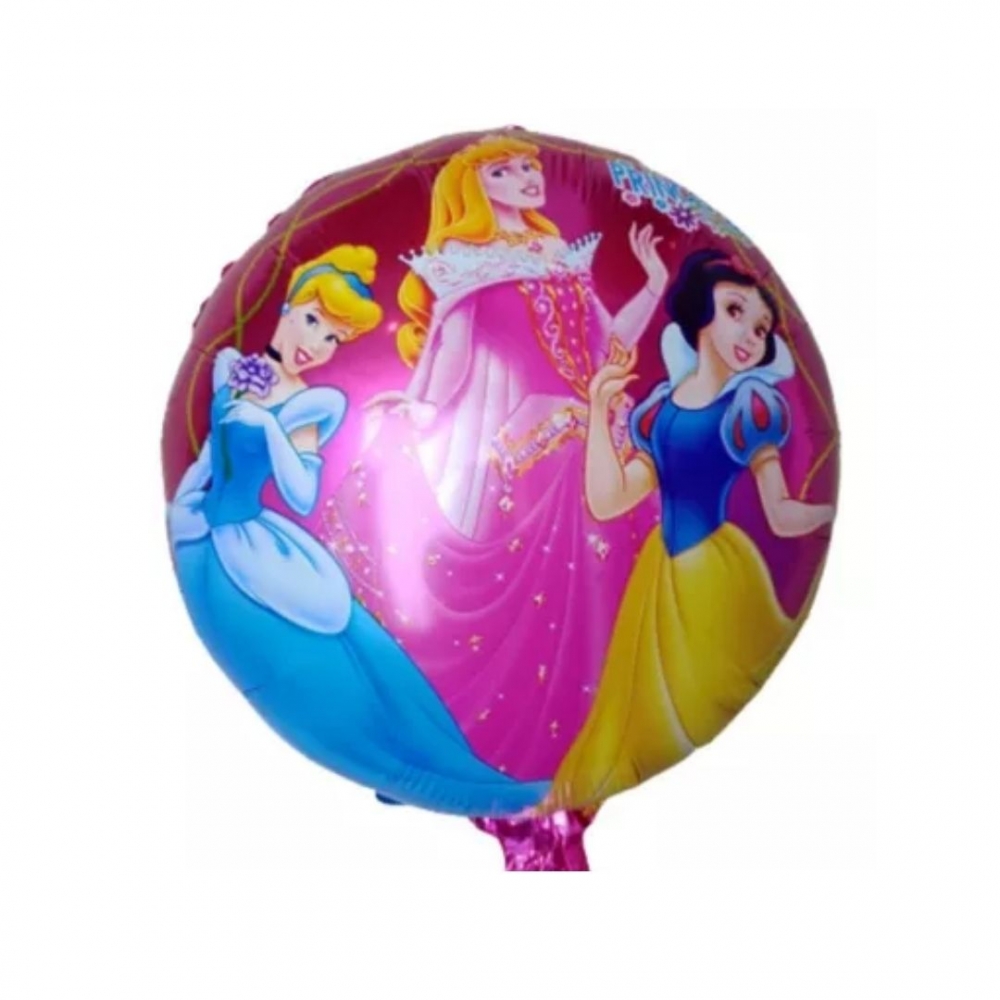 GLOBO REDONDO PRINCESAS 1