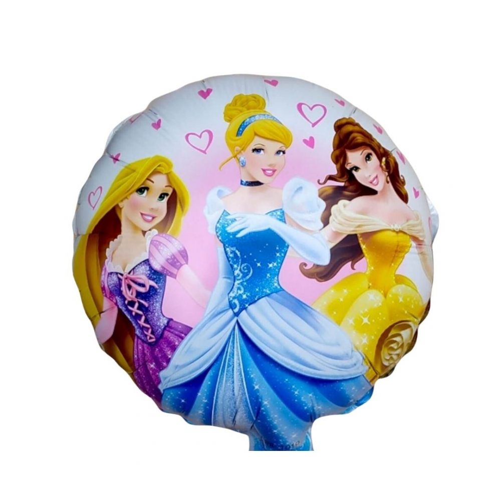 GLOBO REDONDO PRINCESAS 2
