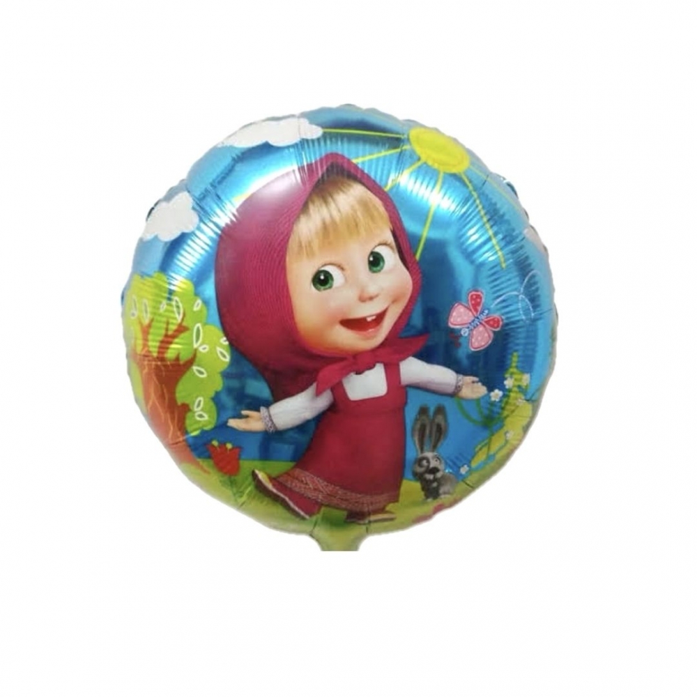 GLOBO REDONDO MASHA Y EL OSO 1