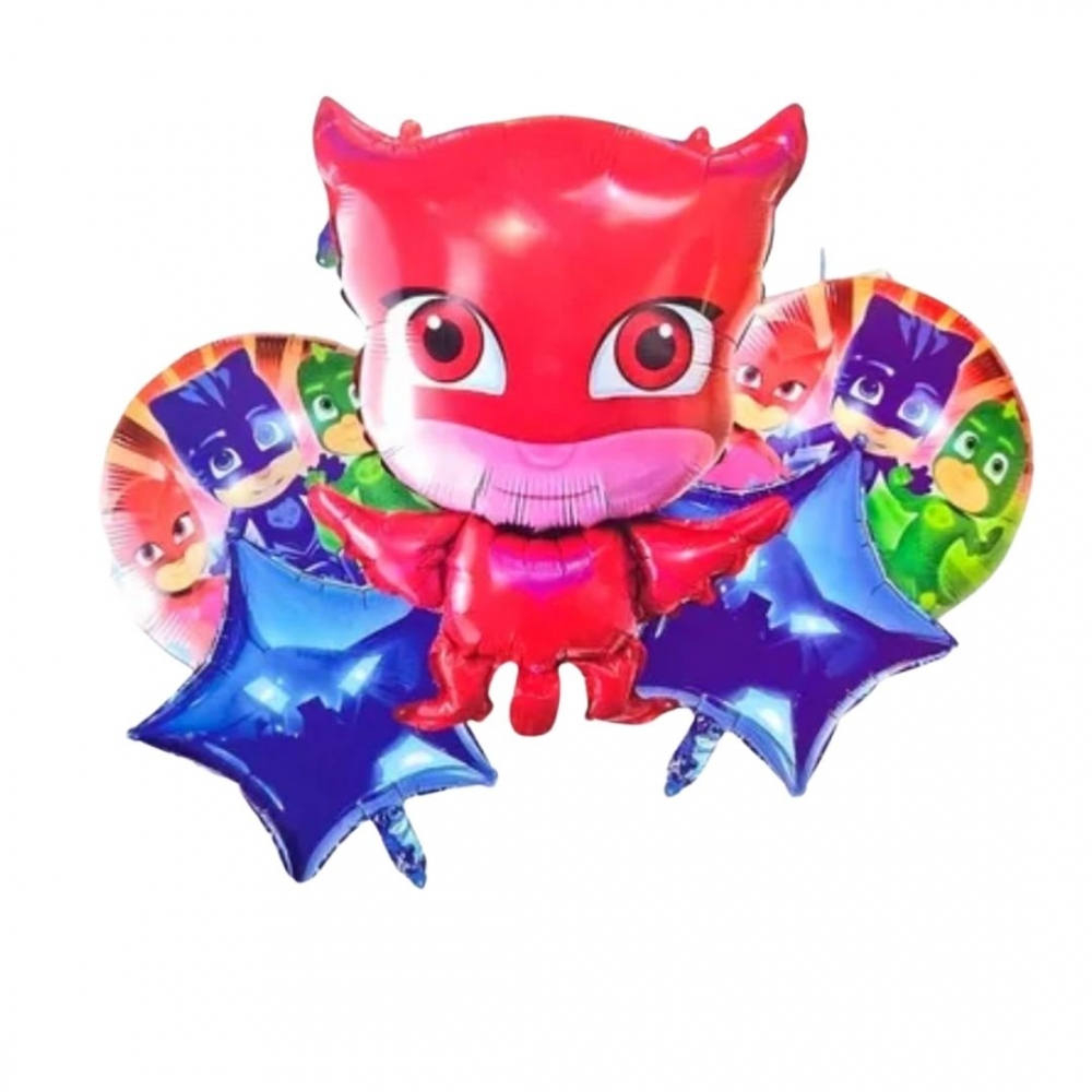 BOUQUET INFANTIL SURTI HEROES EN PIJAMA ROJO