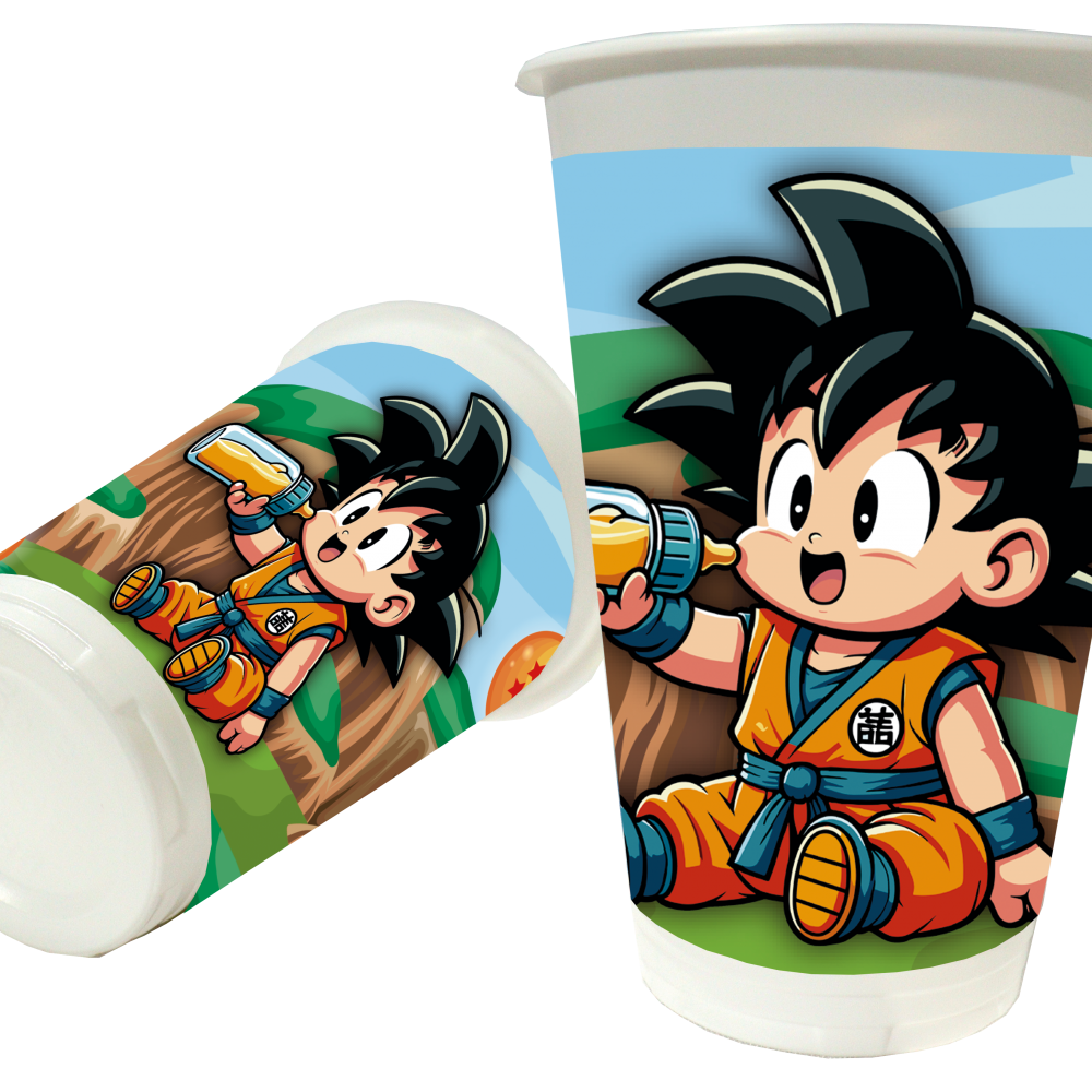 VASO INFANTIL X 12 GOKU BEBE