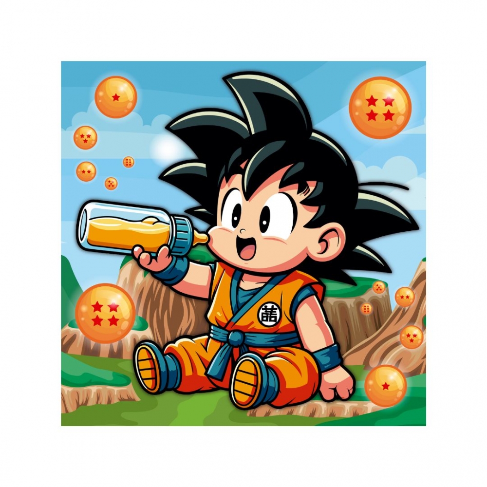 MANTEL INFANTIL GOKU BEBE