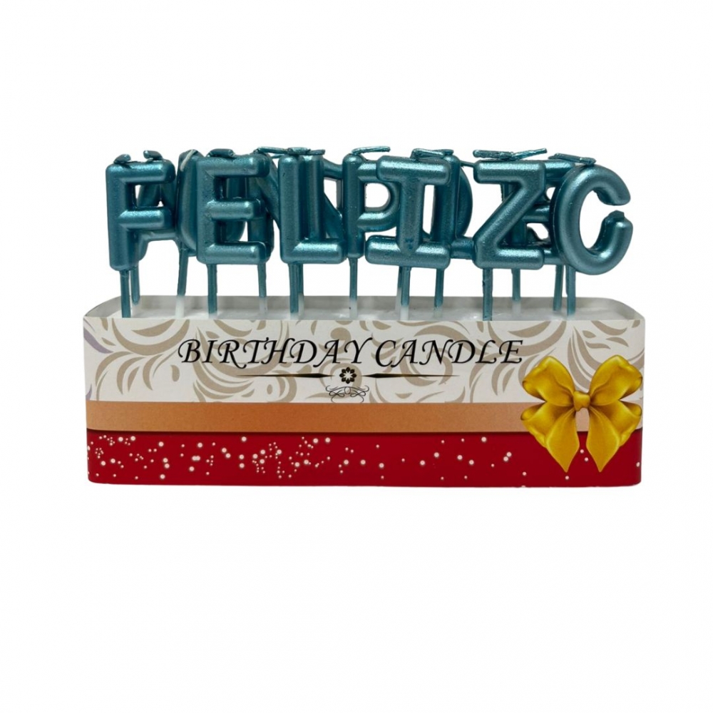 VELA LETRAS FELIZ CUMPLEAÑOS METALIZADA  AZUL%20CLARO