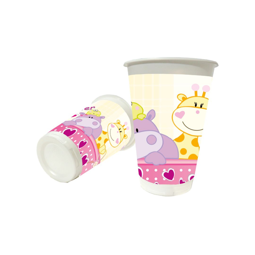 VASO TEMATICO X 12 SHOWER NINA ROSA